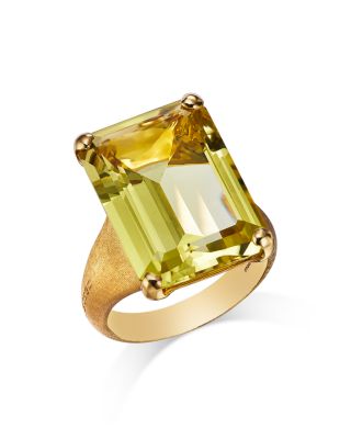Marco Bicego - 18K Yellow Gold Unico Lemon Citrine Statement Ring