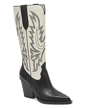 Dolce Vita Women's Blanch Western Knee High Boots