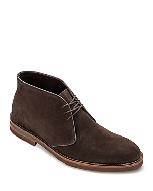 Shop To Boot New York Men's Monaco Suede Chukka Boots In Chocolate