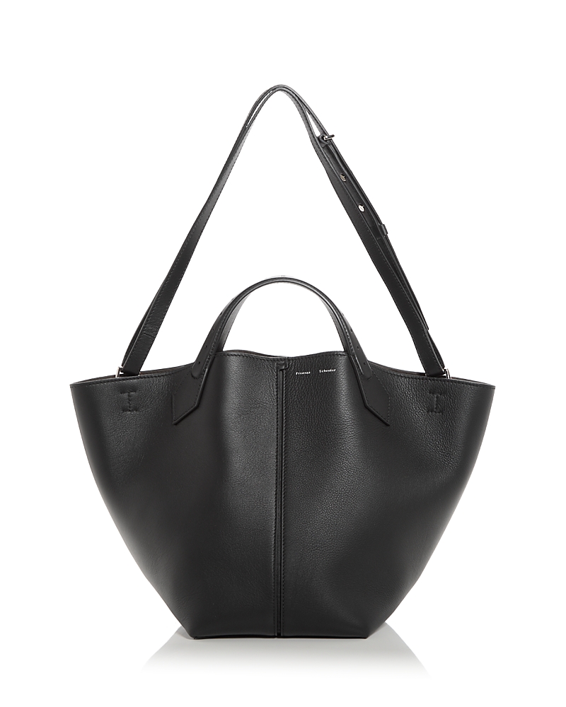 Proenza Schouler Large Ps1 Tote In Black/silver