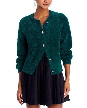 Shop Aqua Eyelash Cardigan - 100% Exclusive In Spruce