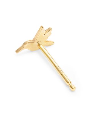 Zoë Chicco 14K Yellow Gold Itty Bitty Symbols Hummingbird