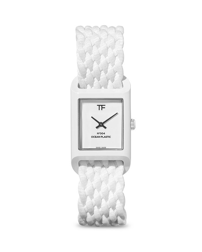 Tom Ford N.004 Ocean Plastic Watch, 27mm x 48mm | Bloomingdale's
