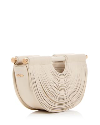 ハンドバッグ Lou Top Handle Bag - Cult Gaia - Leather - Beige Cult Gaia Lou Fringe Leather Top Handle Bag | Bloomingdale's