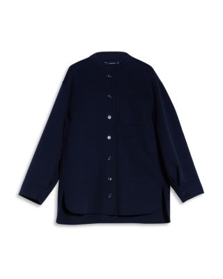 Max Mara Costanza Wool Shirt Jacket | Bloomingdale's
