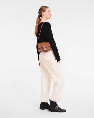 Box-Trot Small Leather Crossbody Bag