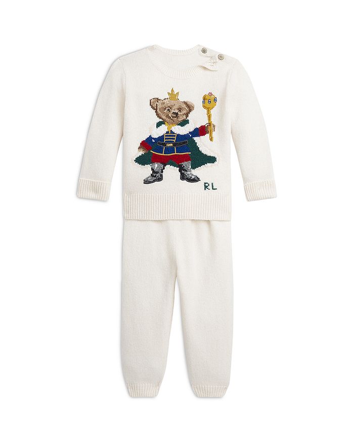 Ralph Lauren - Boys' Polo Bear Sweater & Pants Set - Baby