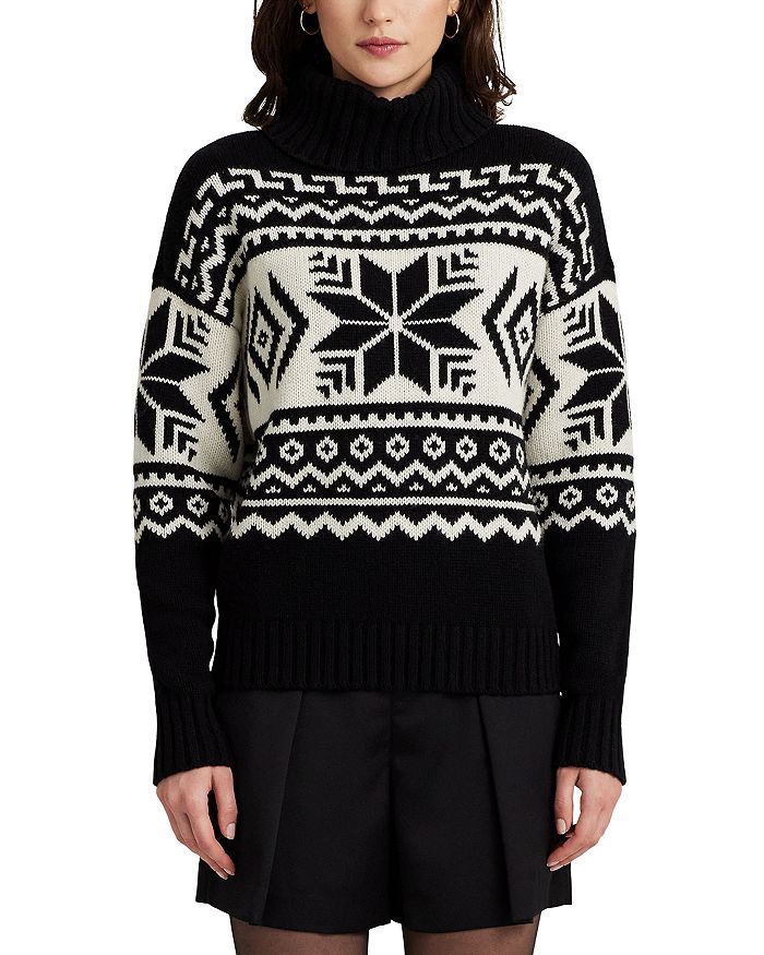 Ralph Lauren Ralph Lauren Turtleneck Fair Isle Sweater | Bloomingdale's