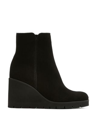 La Canadienne - Women's Go Almond Toe Wedge Booties