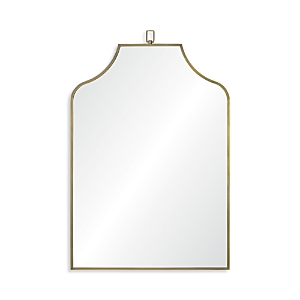 Renwil Ren-wil Calliope Mirror In Clear/antique Brushed Brass