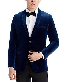 Hugo Boss Mens Arti Extra Slim Fit Velvet Jacket 36 Regular Dark Blue at   Men's Clothing store