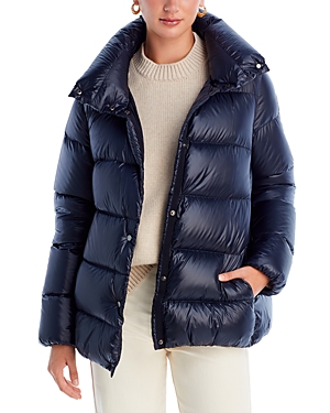 Shop Moncler Cochevis Down Puffer Jacket In Navy