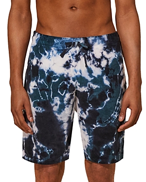 Vilebrequin Rough Ocean Tie Dye Terry Bermuda Shorts