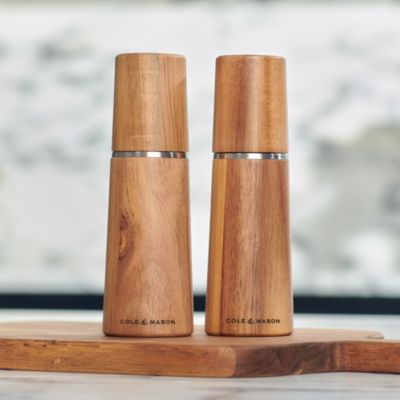 Marlow Acacia Wood Salt and Pepper Mills