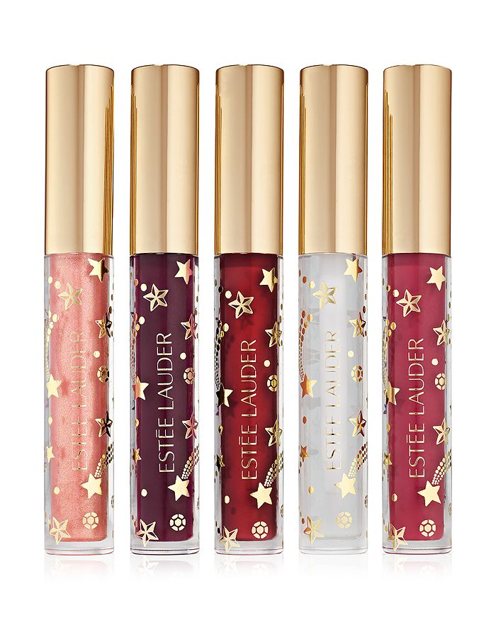 Red Glitter Lip Gloss Set - 4 Pack