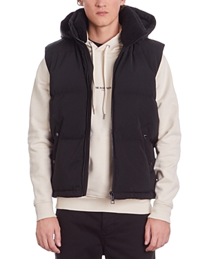 The Kooples Hooded Zip Front Down Vest The Kooples Hooded Zip Front Down Vest