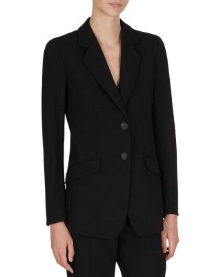 Barathea Stretch Wool Blazer