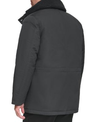 Wittstock Removable Sherpa Fleece Trimmed Waxed Jacket