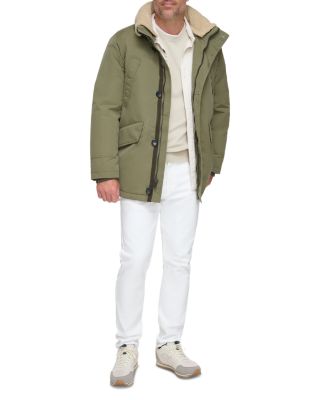 Wittstock Removable Sherpa Fleece Trimmed Waxed Jacket