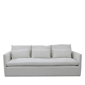 Bloomingdale's Artisan Collection Rose Grand Sofa In Daly Silver
