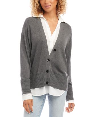 Karen Kane - Button Up Cardigan main image 1