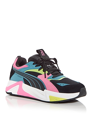 Puma Women's Rs-pulsoid Low Top Sneakers In Black/strawberry Burst