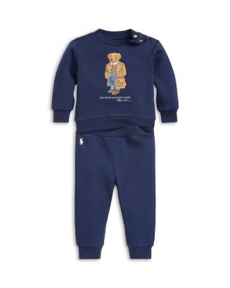 Ralph Lauren Boys Polo Bear Sweatshirt Jogger Pants Set Baby 100 Exclusive Bloomingdale s