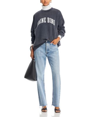 ANINEBING スウェット Amazon.com: ANINE BING Women's Miles Sweatshirt Letterman