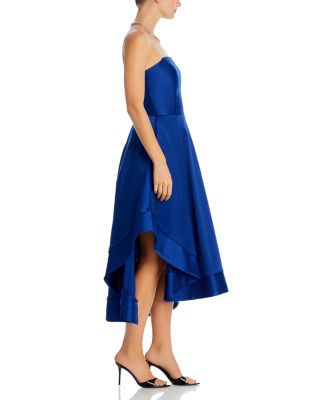 Mikado Strapless Midi Gown - Exclusive