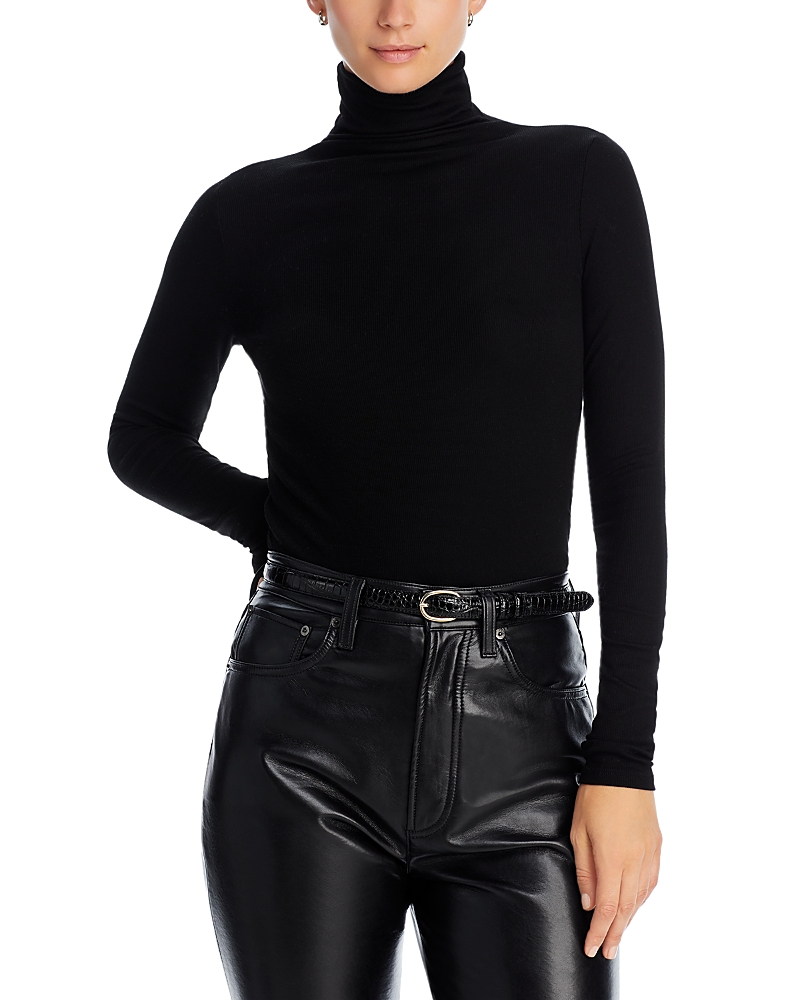 Ag The Chels Long Sleeve Ribbed Turtleneck