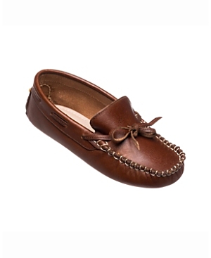 Elephantito Boys' Contrasting Stitching Driver Loafer - Toddler In Apache