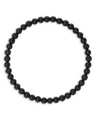 Zoe Lev - Black Onyx Bead Stretch Bracelet