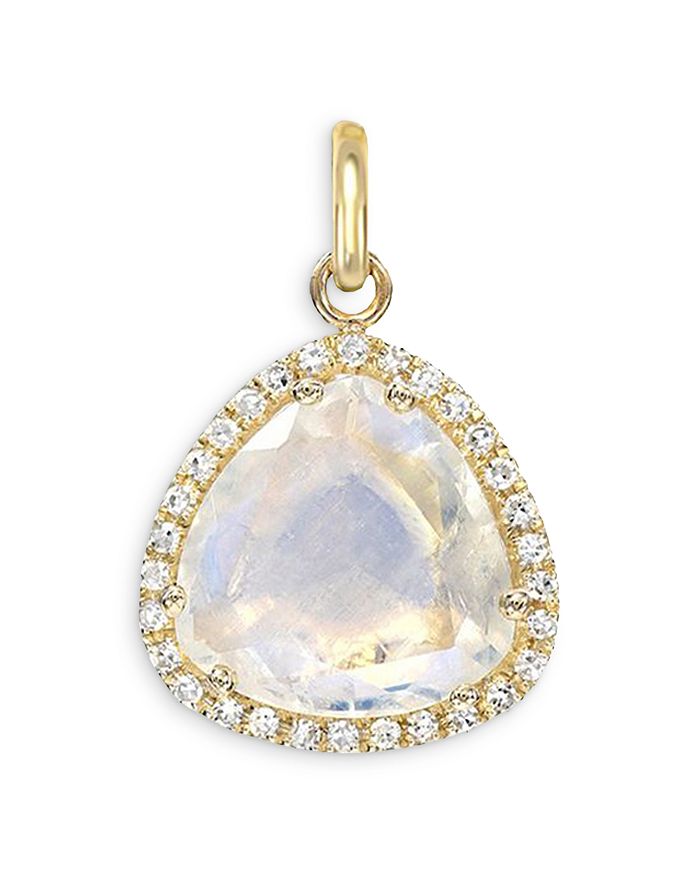 14k Gold and Diamond Charm Bracelet - Zoe Lev Jewelry