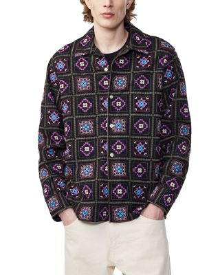 NN07 - Julio Embroidered Long Sleeve Regular Fit Shirt