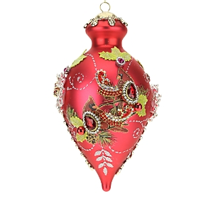Mark Roberts King's Jewel Finial Ornament In Pink