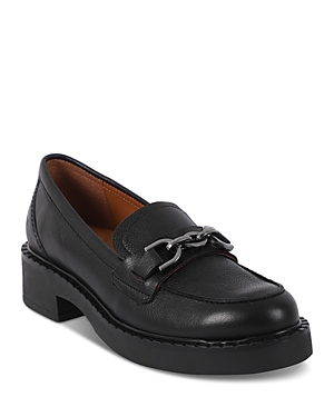 Shop Gentle Souls By Kenneth Cole Women's Libby Bit Loafers In Black Leather
