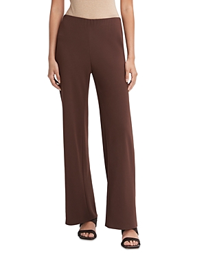 Vince High Rise Pull On Pants In Nut Umber