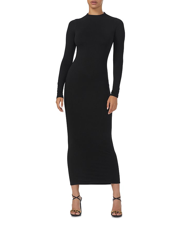 AFRM Juniper Long Sleeve Bodycon Midi Dress | Bloomingdale's