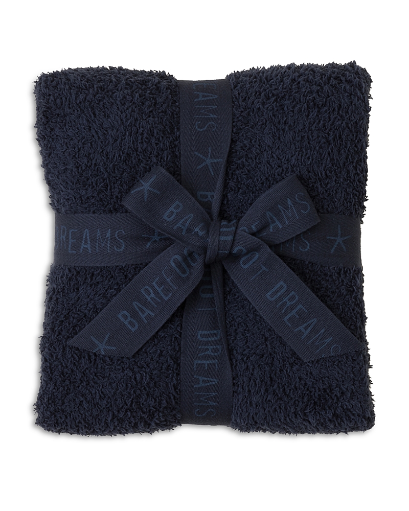 Barefoot Dreams Cozychic Stroller Blanket In Indigo