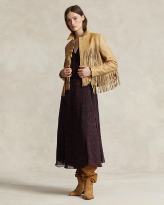 Fringed Leather Jacket