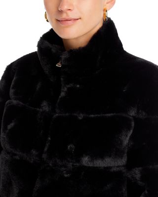 Faux Fur Zip Jacket