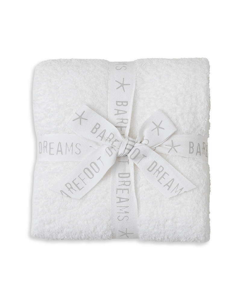 Shop Barefoot Dreams Cozychic Stroller Blanket In Pearl