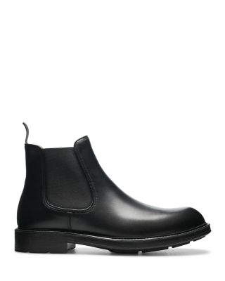 Magnanni Barnet Men\'s Black Leather Slip On Chelsea Boots Size 10.5 (MSRP $495) Marton Chelsea Men main image 3