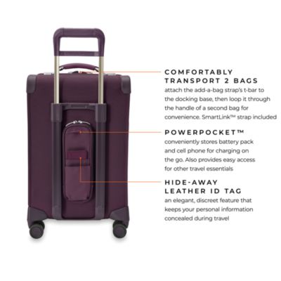 Baseline Essential Carry On Spinner Suitcase