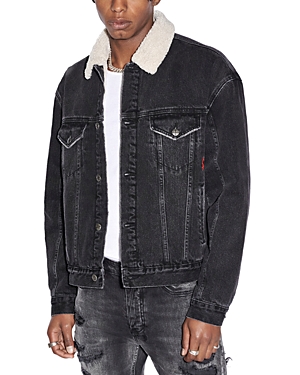 Shop Ksubi Oh G Fleeced Out Jacket In Black