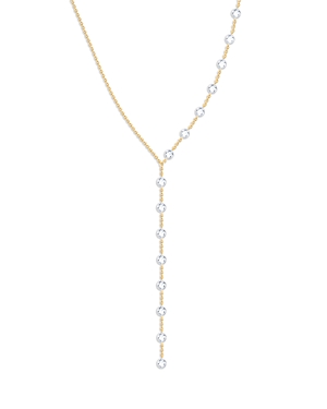 Diamond Lariat Necklace in 18K Yellow Gold, 0.7 ct. t.w., 18