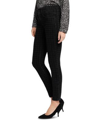 Ami Hollywood Skinny Jeans in Houndstooth