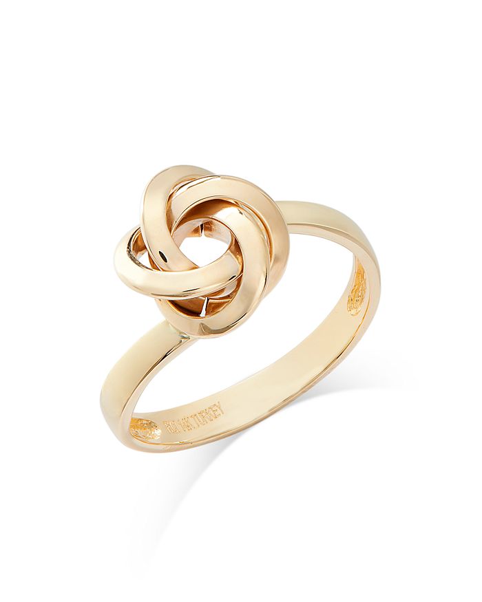 Bloomingdale's Rose Inspired Knot Ring in 14K Yellow Gold | Bloomingdale's