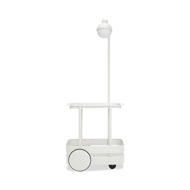 Fatboy Jolly Trolley Bar Cart In Light Gray