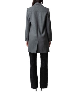 コート Zadig & Voltaire Coat Zadig & Voltaire Marly Lainage Coat | Bloomingdale's